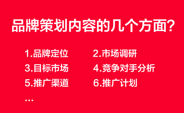 品牌策劃包括哪幾個方面？以下...